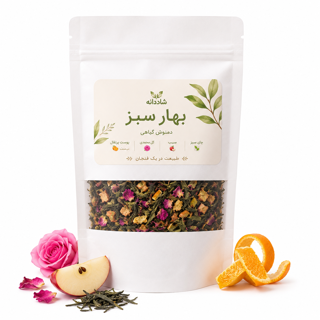 دمنوش بهار سبز (چای سبز ترکیبی)